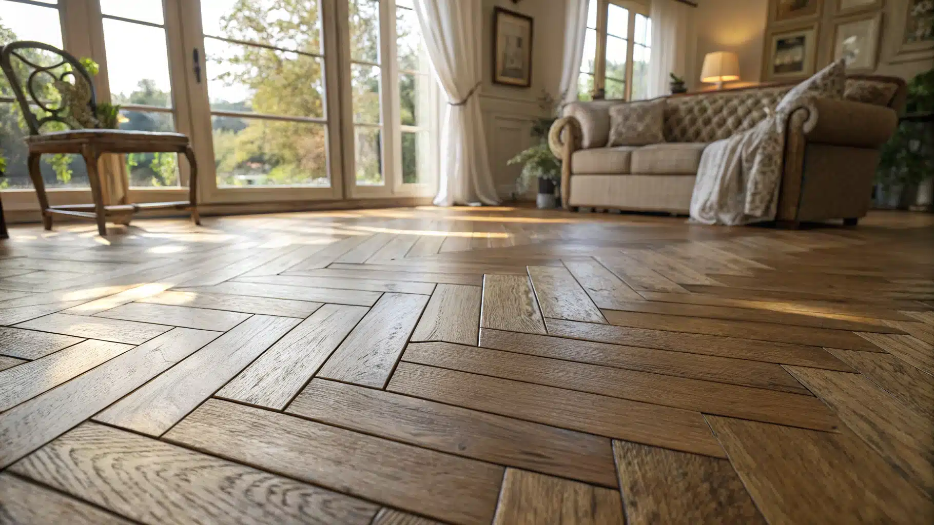 parquet en bois maison